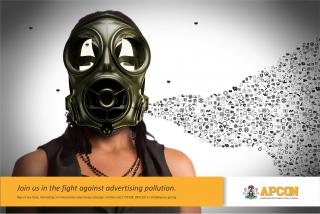 Advertising Practitioners Council of Nigeria (APCON): Gas Mask 2
